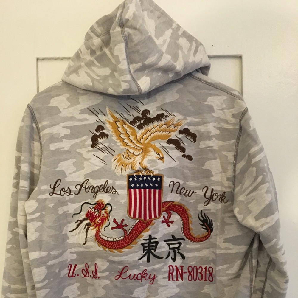 🍀 Lucky Brand Vintage Hoodie🍀